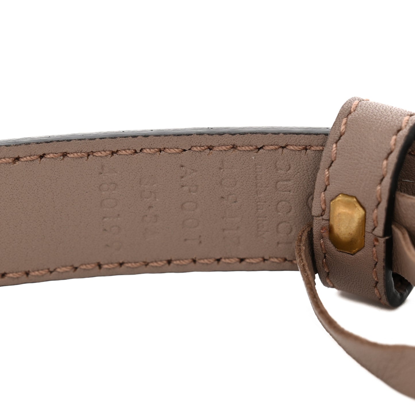 Calfskin Double G 20mm Belt 85 34 Porcelain Rose
