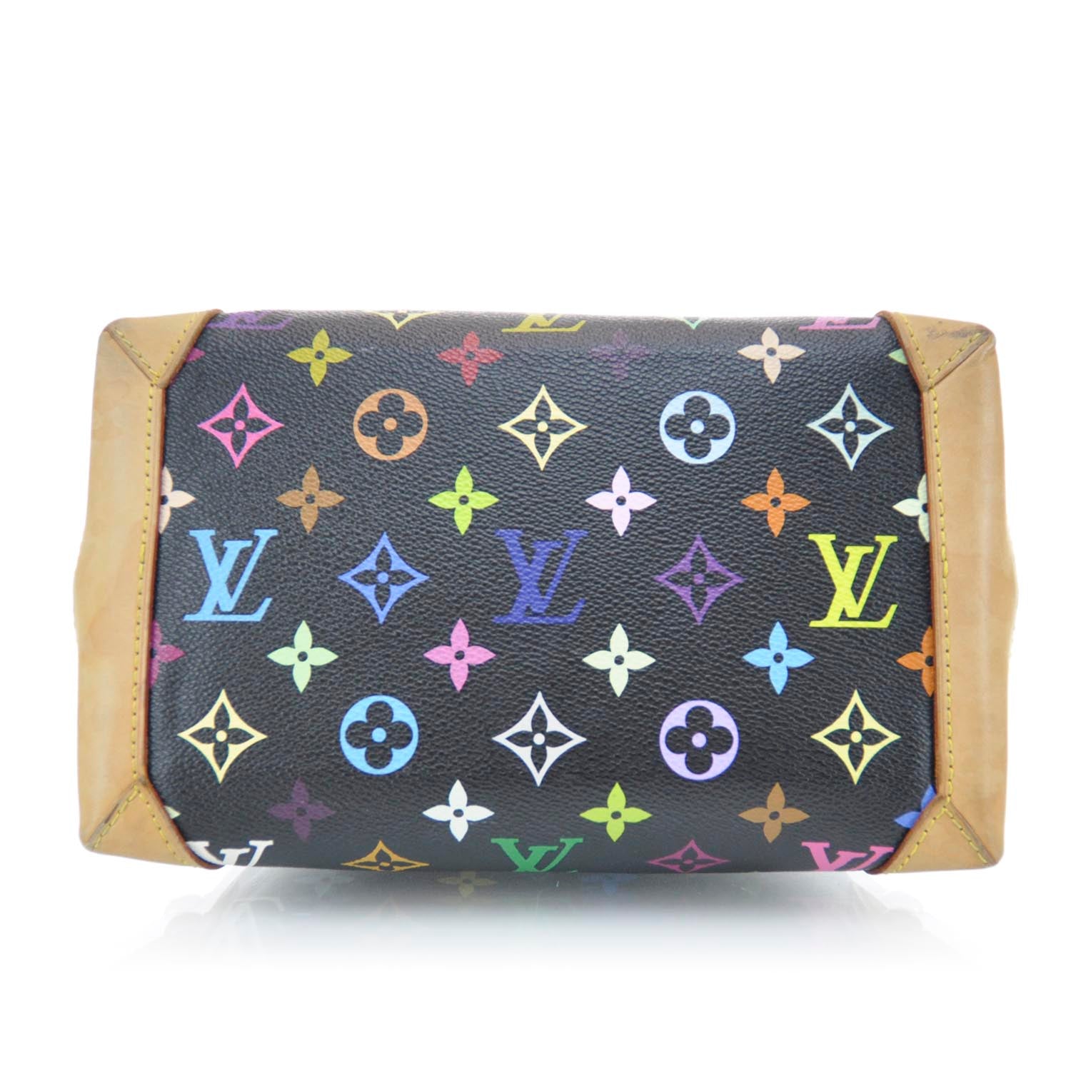 Louis Vuitton Monogram Multicolor Audra Black 5 of 9