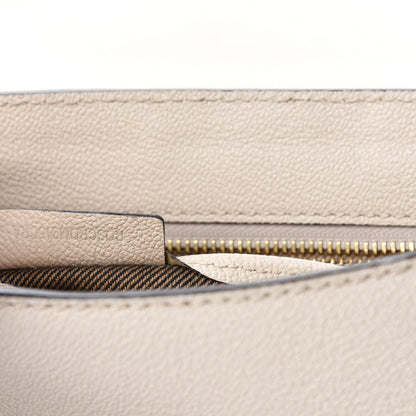 Burberry Soft Grain Calfskin Small Medley Crossbody Limestone 16 of 17