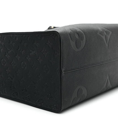 Louis Vuitton Empreinte Monogram Giant Onthego GM Black 8 of 10