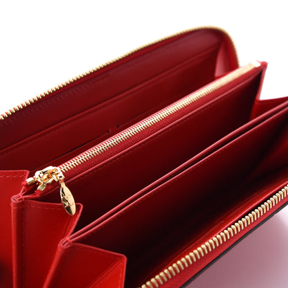 Louis Vuitton Vernis Zippy Wallet Cherry 6 of 10