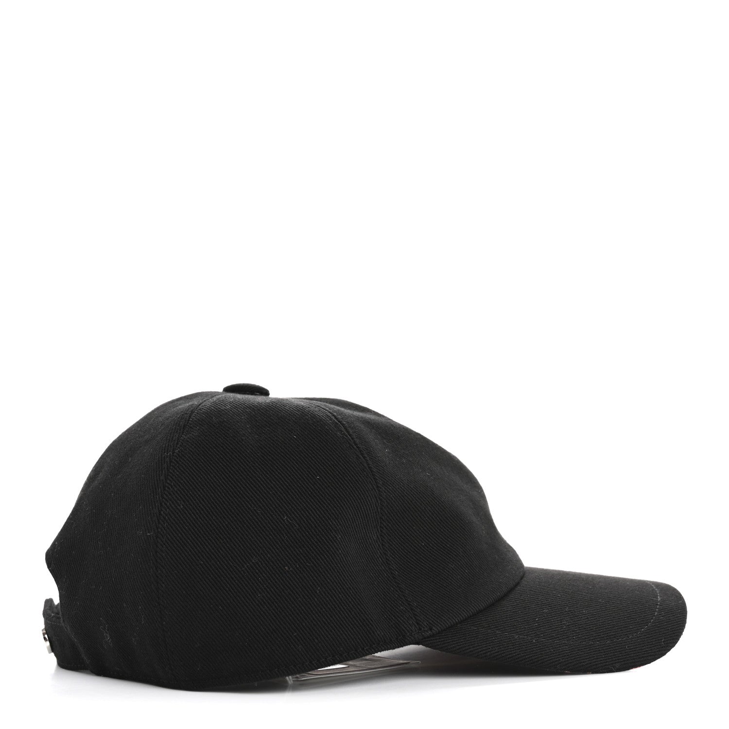 Chanel Cotton CC Cap Hat Black Coral 5 of 8