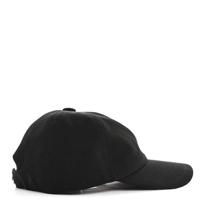 Chanel Cotton CC Cap Hat Black Coral 5 of 8