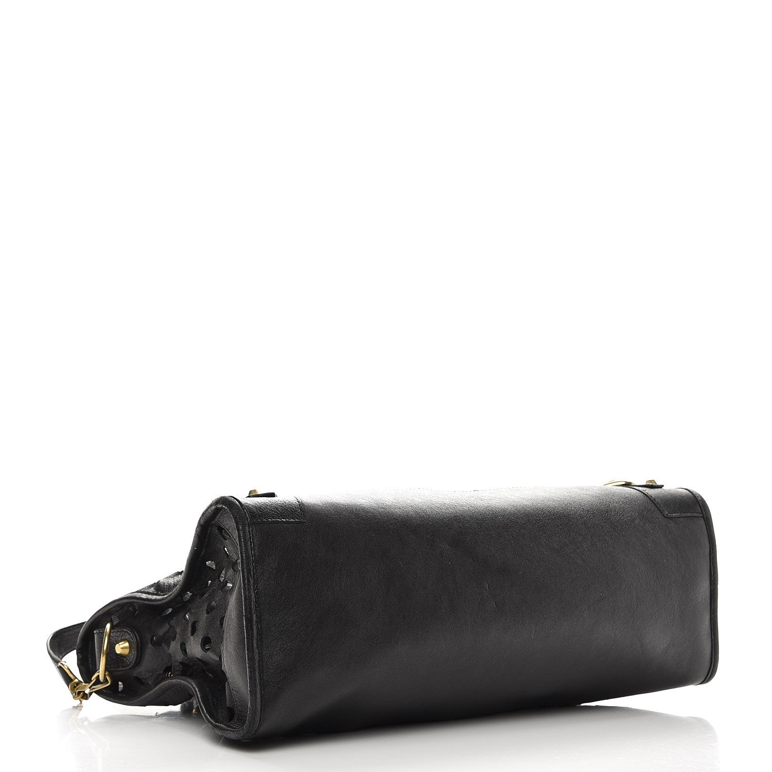 Balenciaga Agneau Classic Hardware Perforated Dot City Black 5 of 11