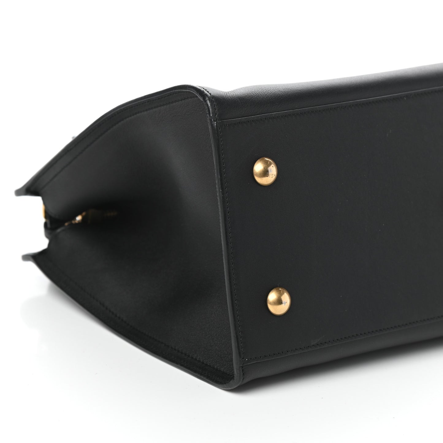 Calfskin Small Classic Y Cabas Black