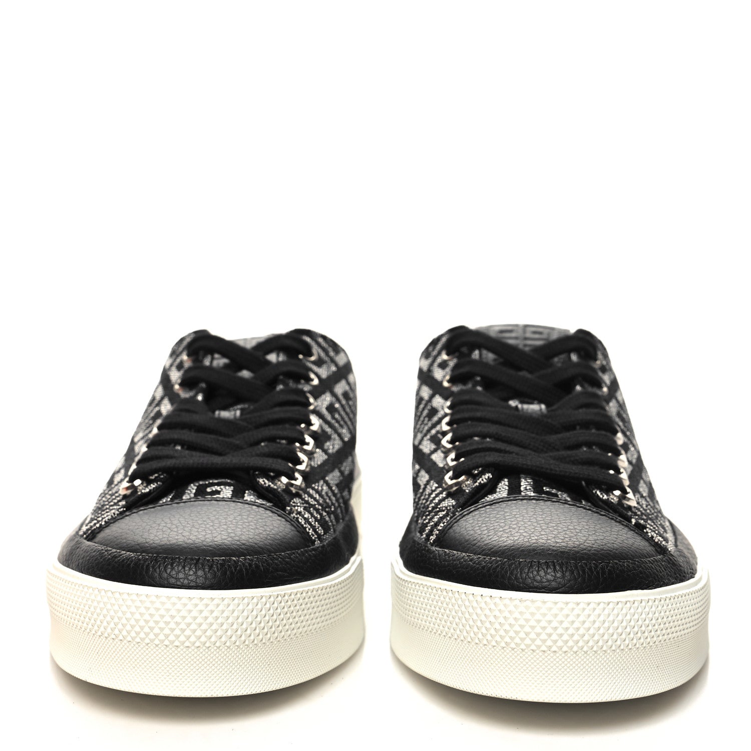Givenchy Jacquard City Sport 4G Sneakers 40 Black Silver 2 of 9