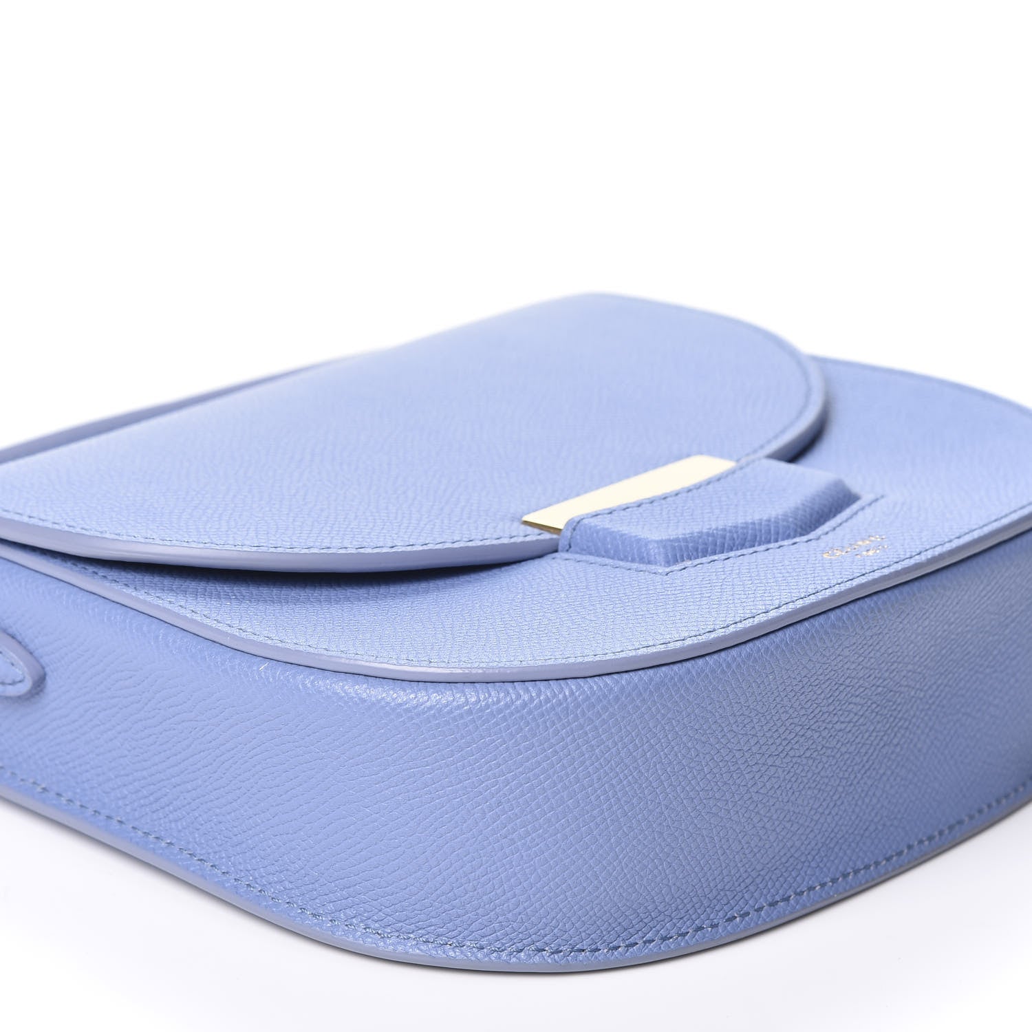 Celine Grained Calfskin Small Trotteur Porcelain 5 of 9