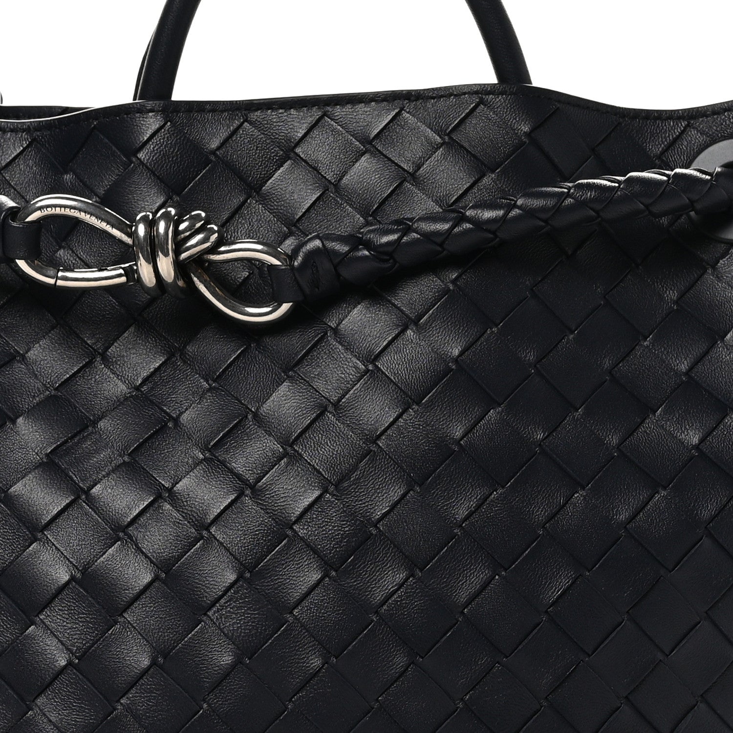 Bottega Veneta Nappa Intrecciato Medium Andiamo Shoulder Bag Space 7 of 9