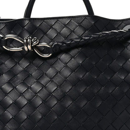 Bottega Veneta Nappa Intrecciato Medium Andiamo Shoulder Bag Space 7 of 9