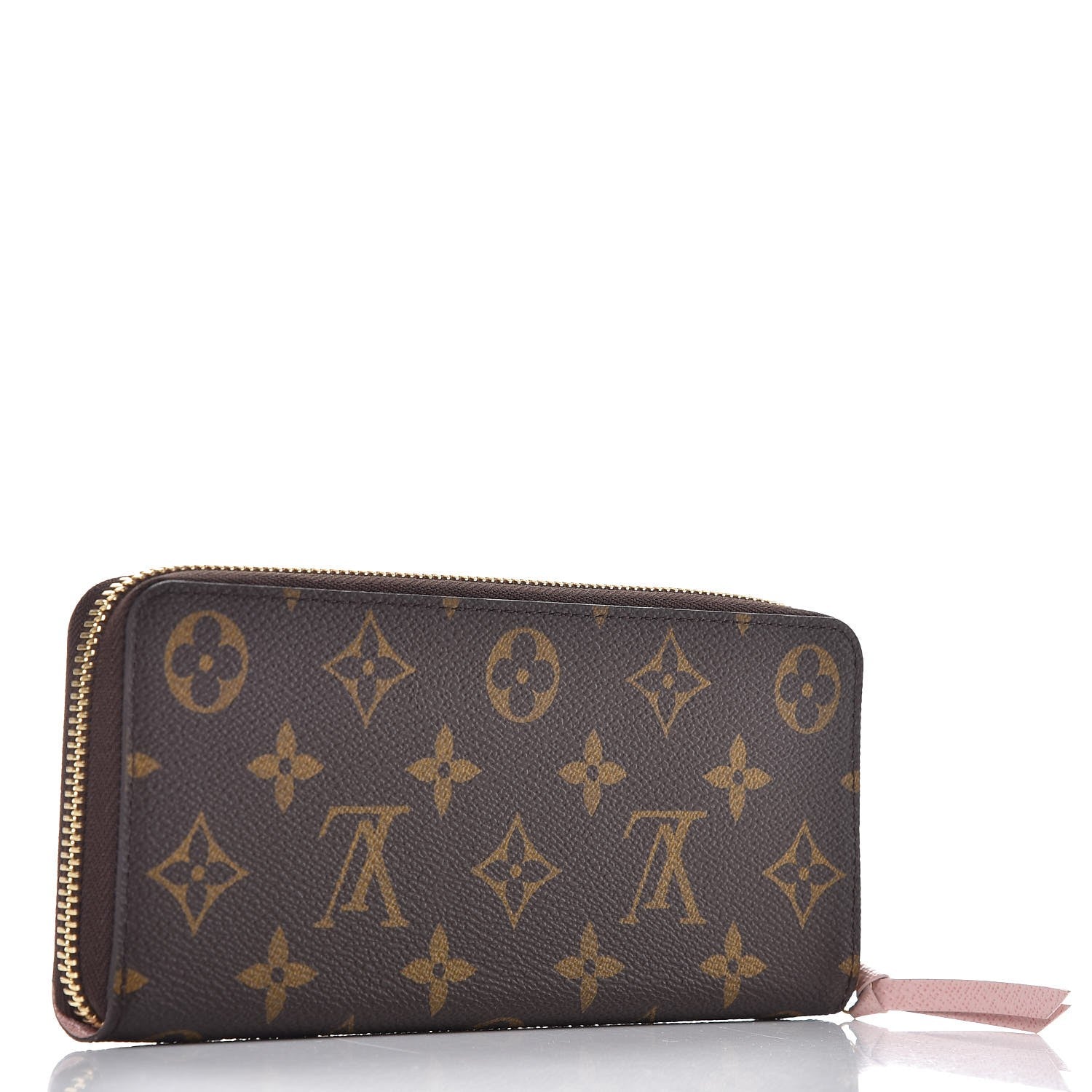 Louis Vuitton Monogram Clemence Wallet Rose Ballerine 3 of 7