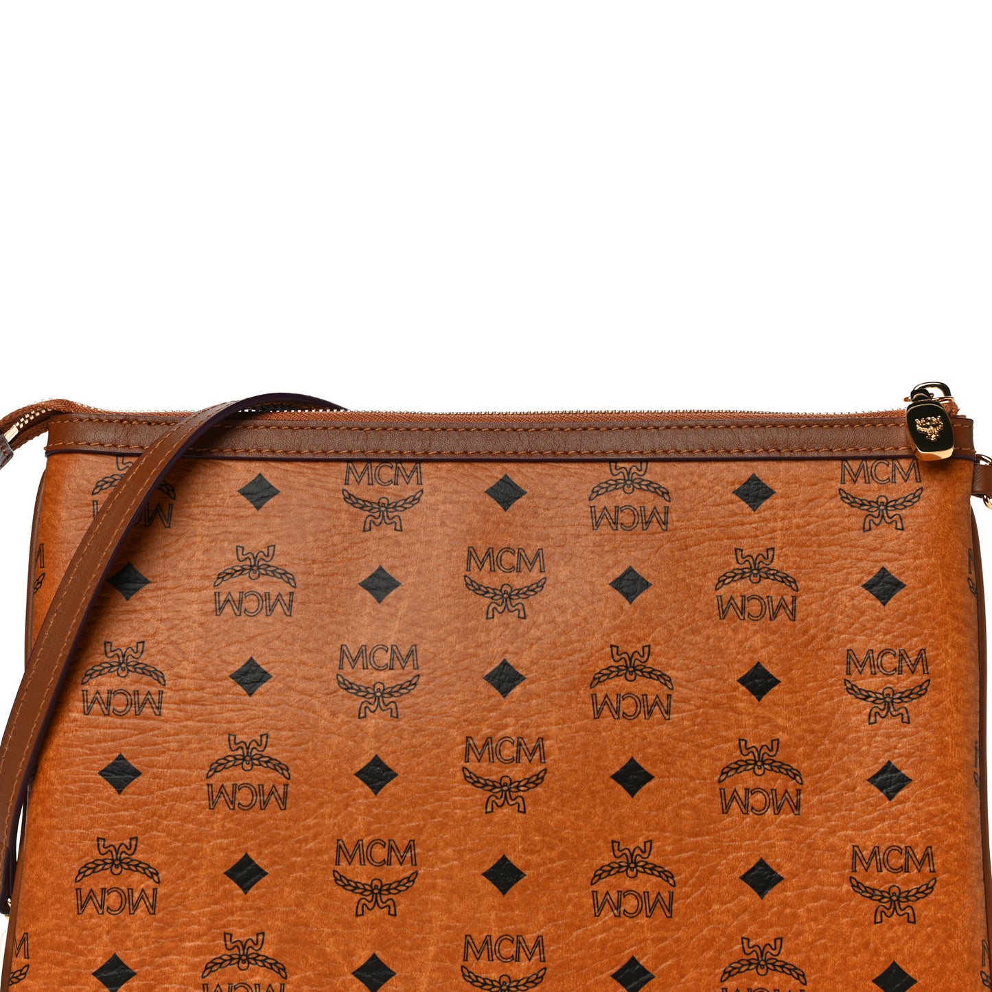 Visetos Liz Shopper Tote Pouch Cognac