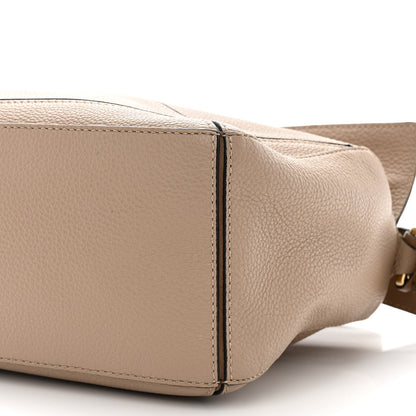 Loewe Grained Calfskin Small Puzzle Bag Sand Mink 10 of 11