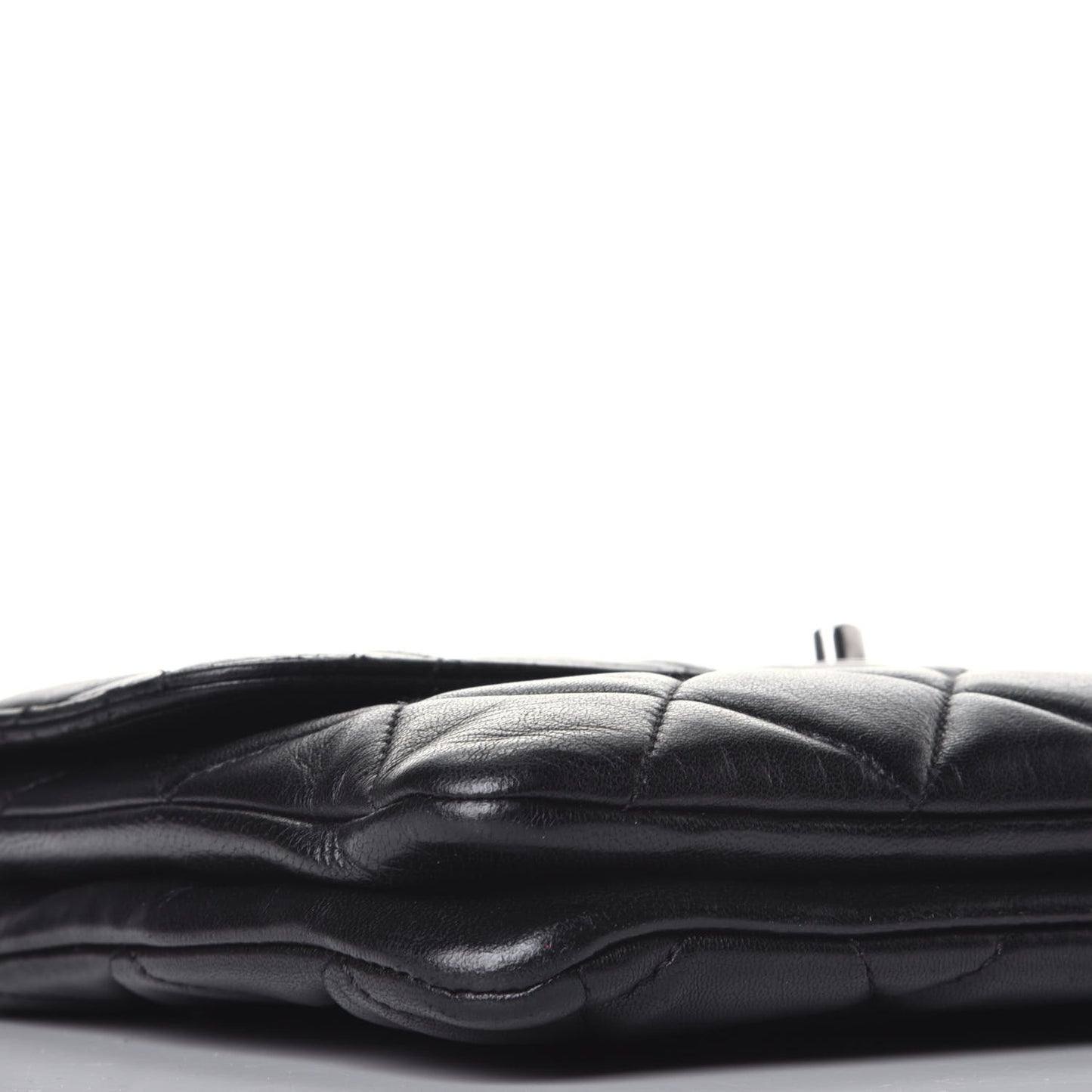 Lambskin Quilted Medium Trendy CC Flap Black