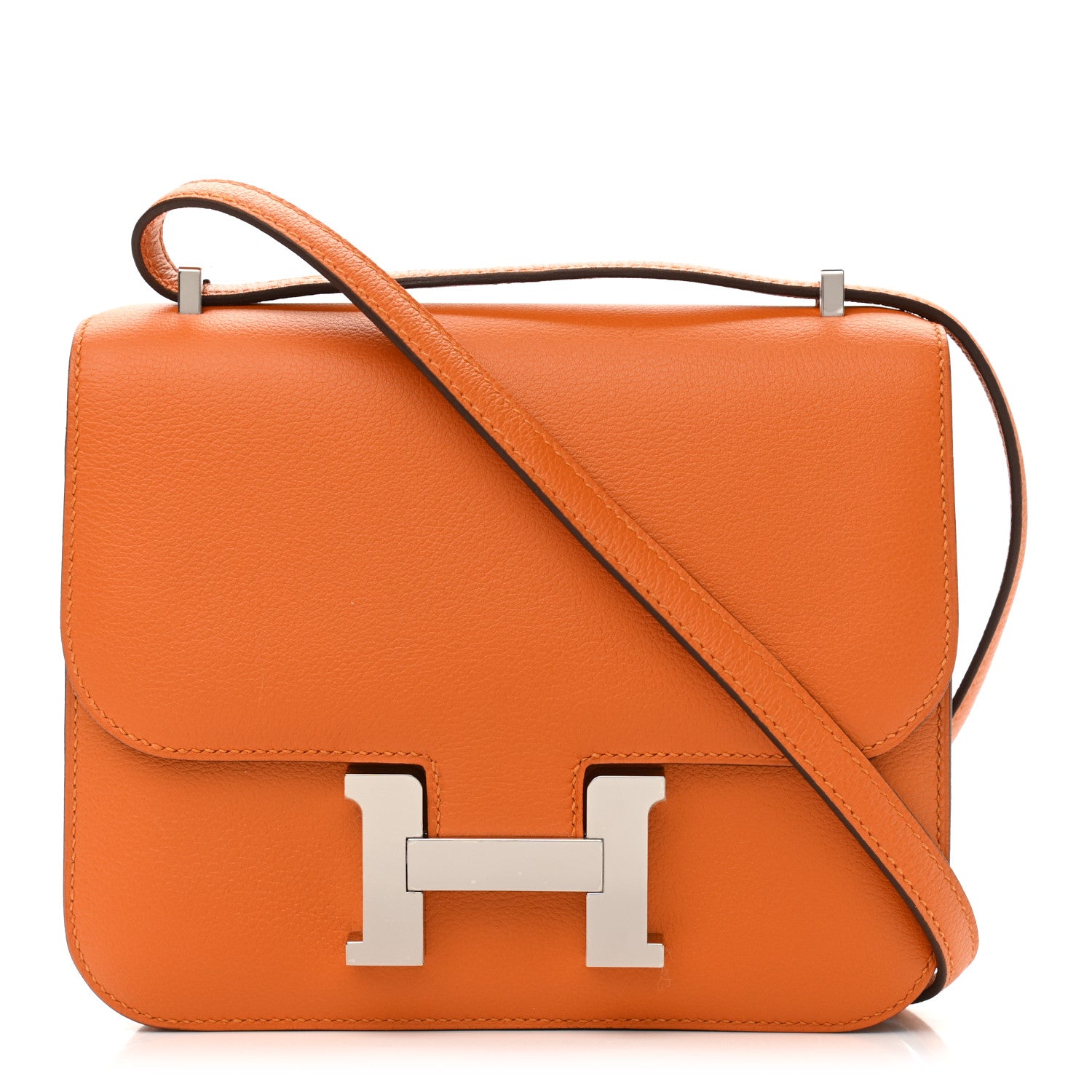 Hermes Evercolor Verso Constance 18 Abricot Terre Battue 1 of 11