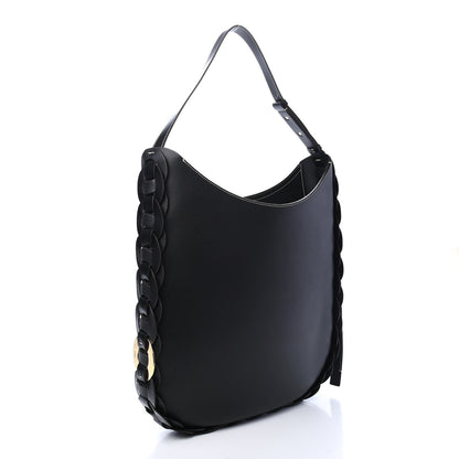 Chloe Small Grain Smooth Calfskin Large Darryl Hobo Black 4 of 10