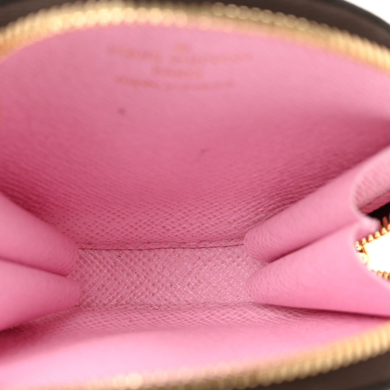 Louis Vuitton Monogram 2021 Christmas Animation Japanese Garden Round Coin Purse Wisteria Pink 3 of 4