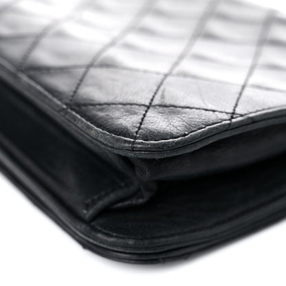 Chanel Lambskin Quilted Wallet On Chain WOC Black 11 of 28
