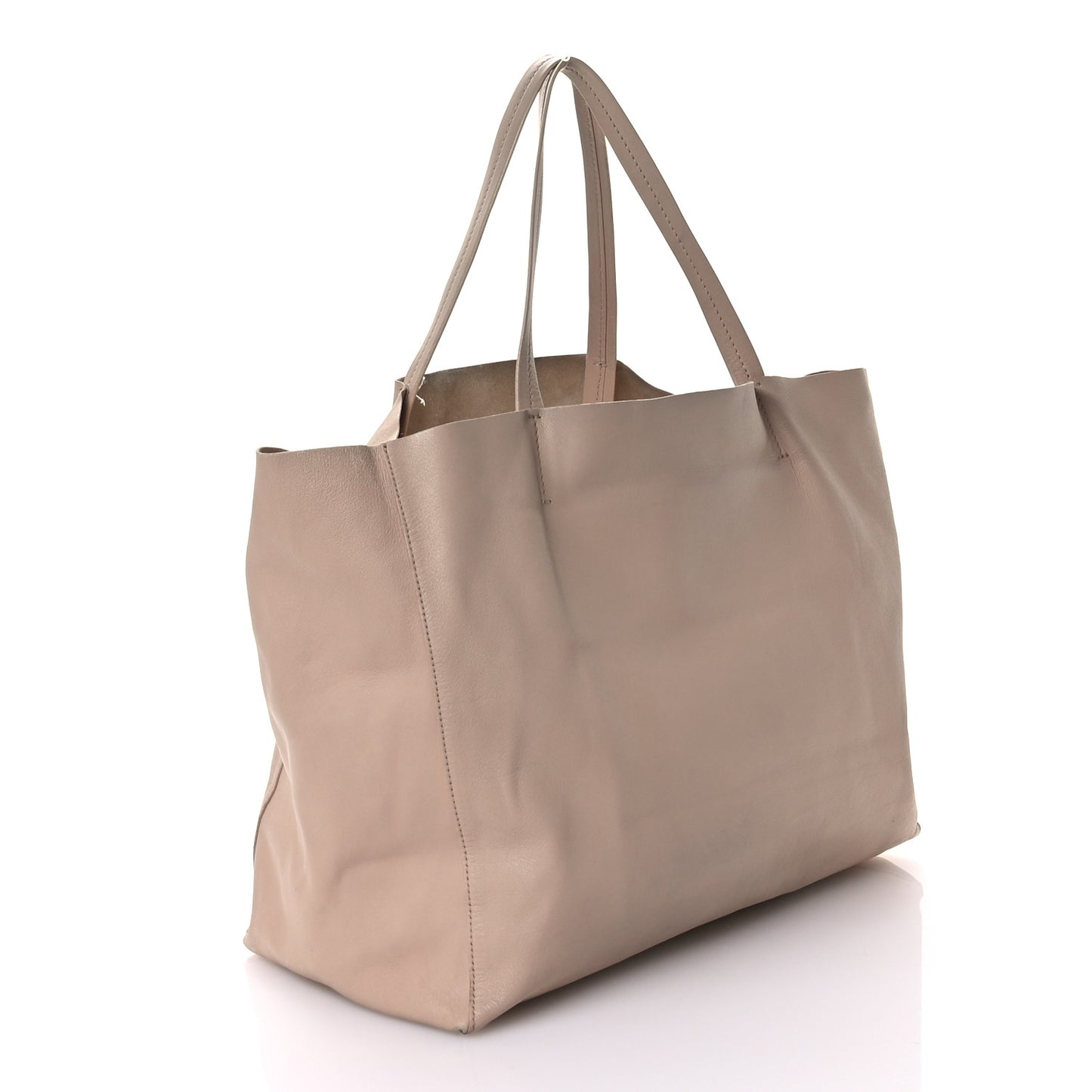 Lambskin Horizontal Cabas Beige