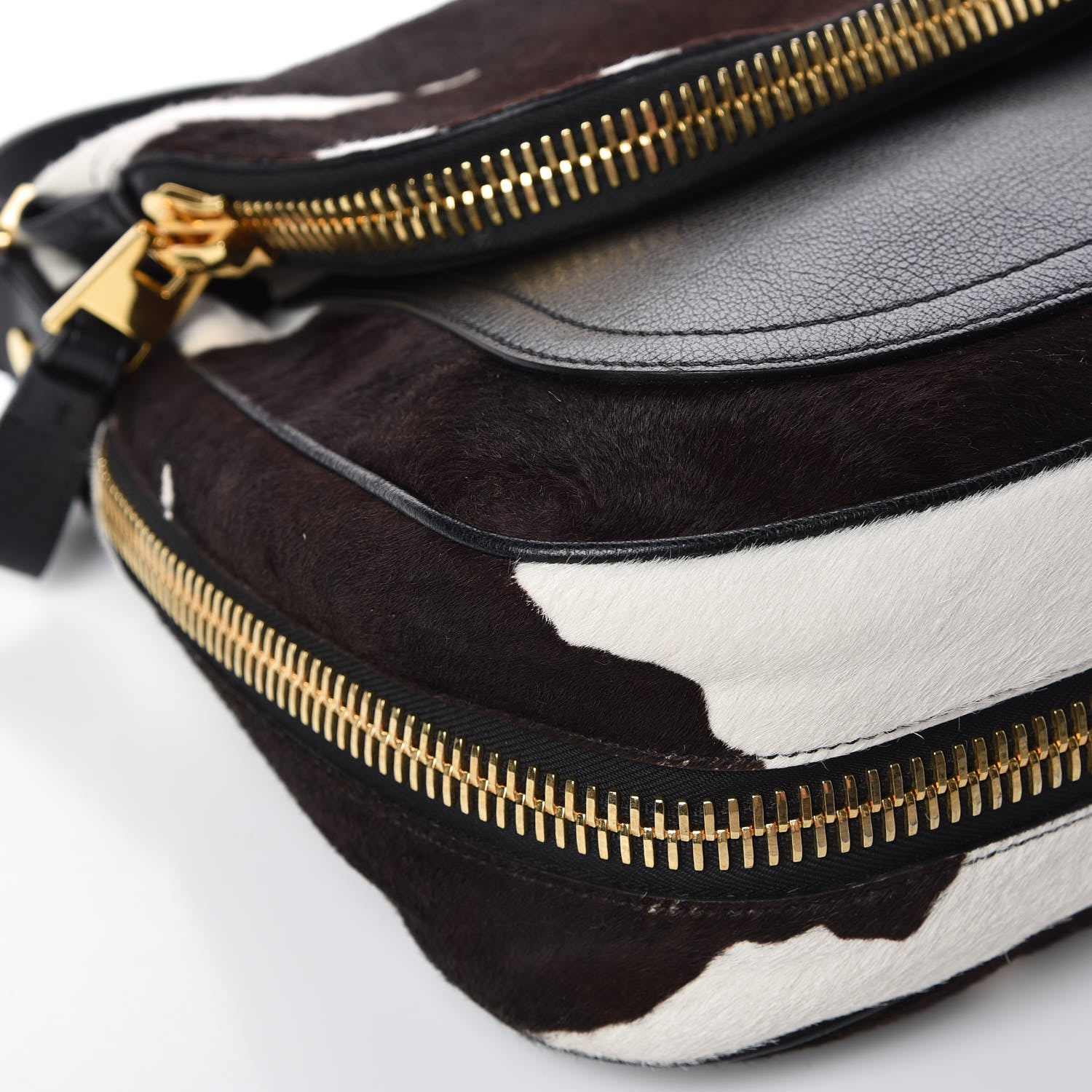 Tom Ford Calfskin Calf Hair Large Jennifer Brown White 5 of 12