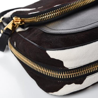 Tom Ford Calfskin Calf Hair Large Jennifer Brown White 5 of 12