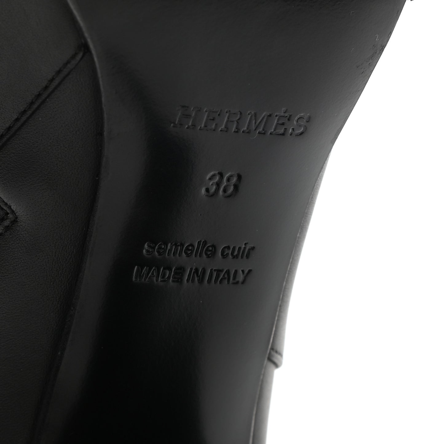 Calfskin Saint Germain Ankle Boots 38 Black