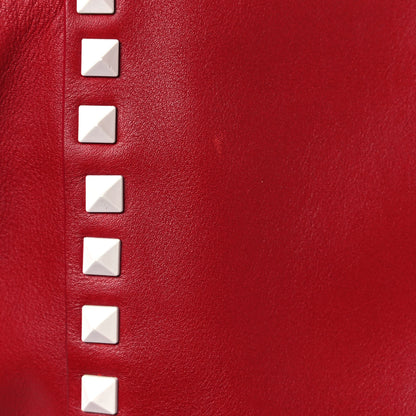 Valentino Garavani Vitello Colorblock Free Rockstud Tote Rosso Valentino White 13 of 16