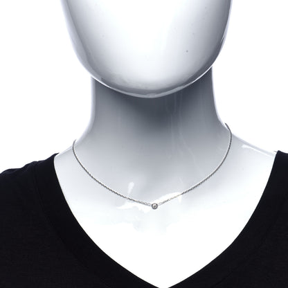 Cartier 18K White Gold Diamond SM D'Amour Pendant Necklace 2 of 6