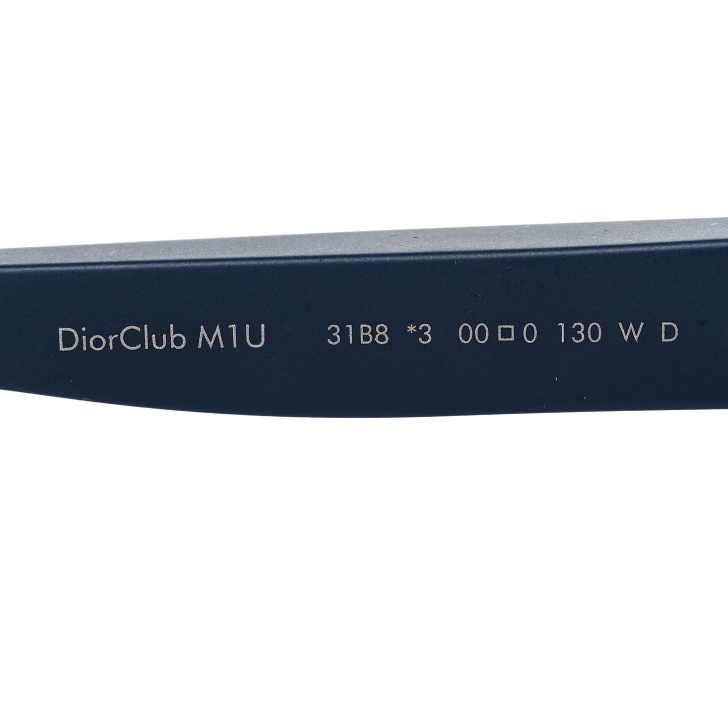 Oblique Diorclub M1U Mask Sunglasses Blue