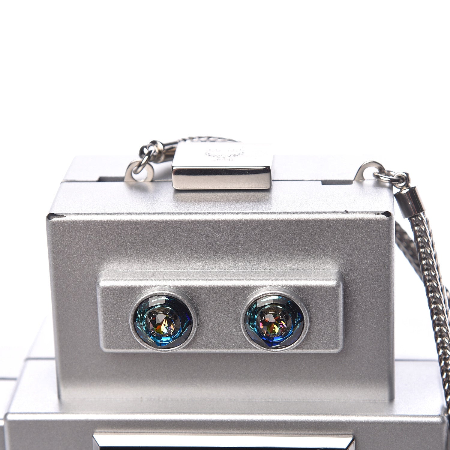 MCM Perspex Roboter Series Clutch Bag Silver 24 of 29