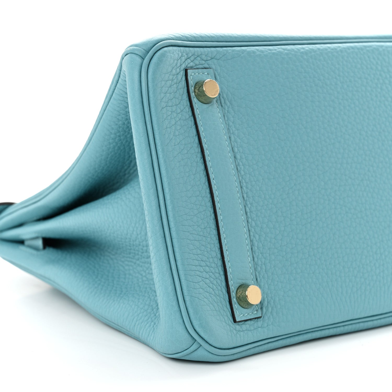 Hermes Taurillon Clemence Birkin 30 Bleu Saint Cyr 9 of 14