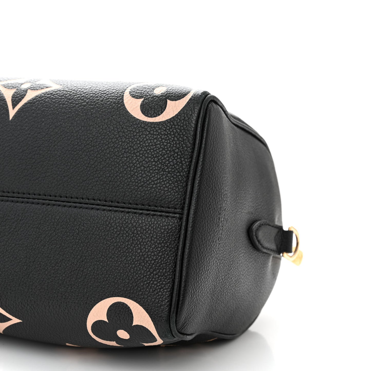 Empreinte Monogram Giant Speedy Bandouliere 25 Black Beige