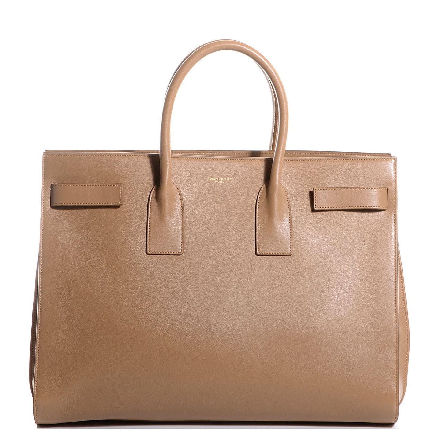 Calfskin Large Sac de Jour Carryall Tan