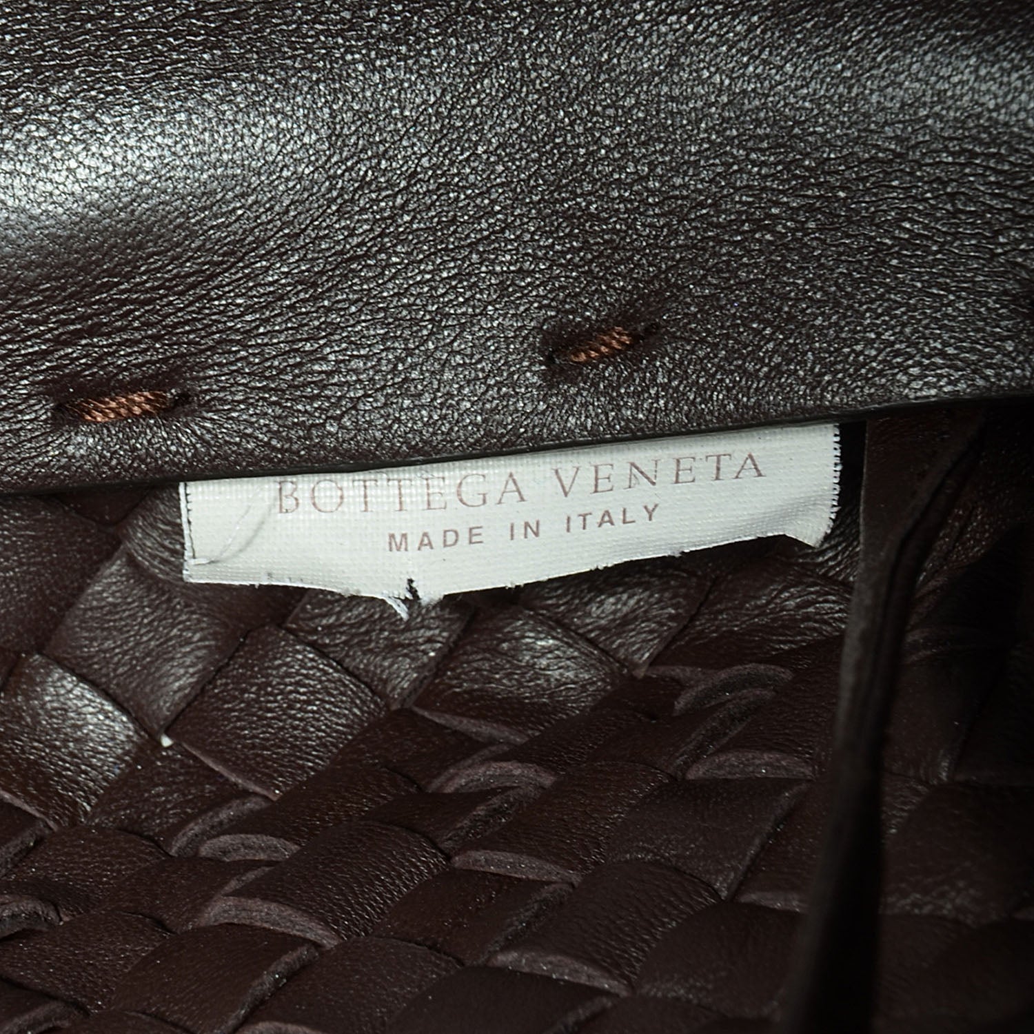 Bottega Veneta Nappa Intrecciato Medium Cabat Ebano 7 of 9
