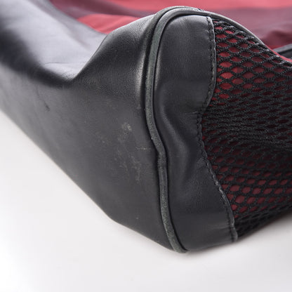 Burberry Nylon Supernova Check Backpack Red 14 of 16