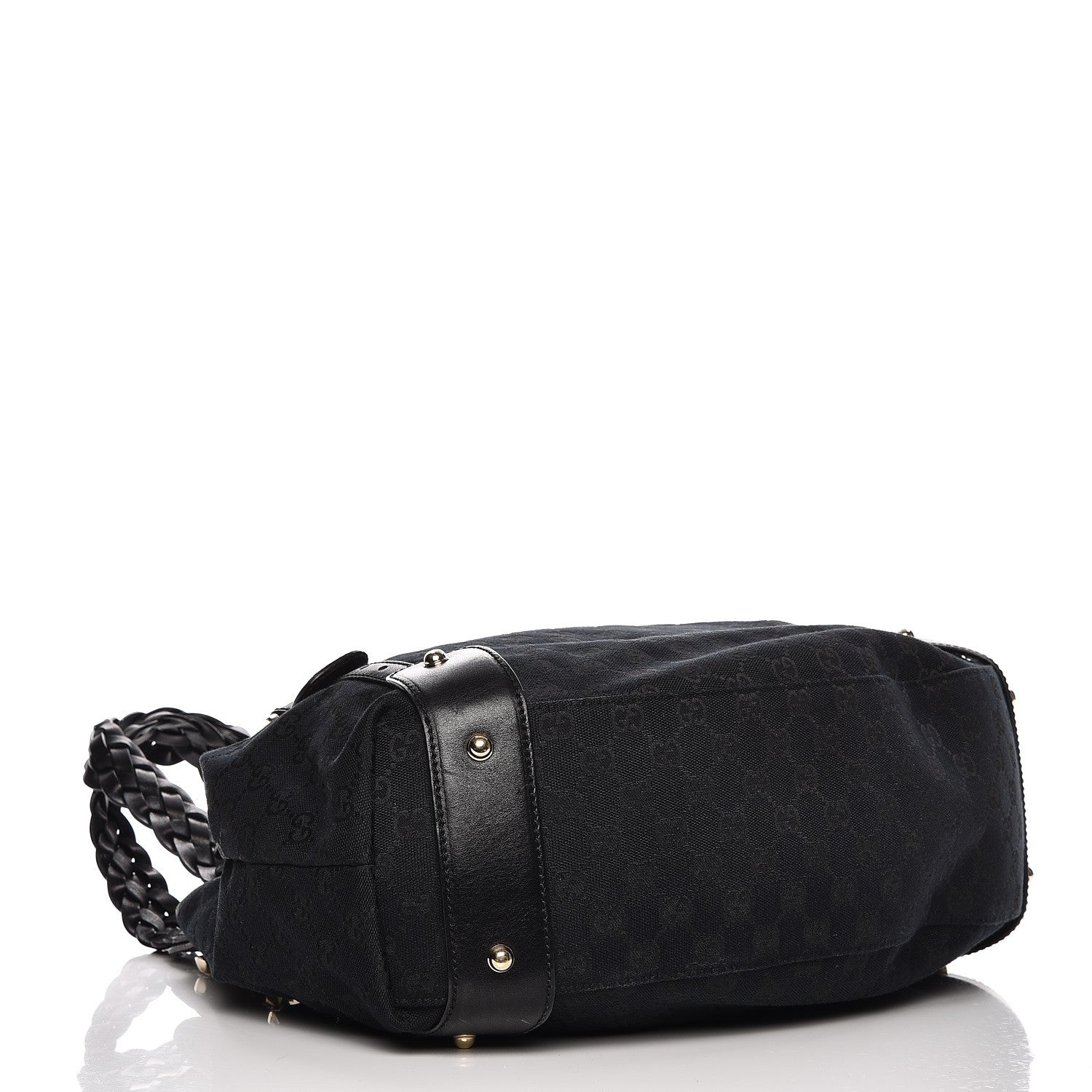 Gucci Monogram Medium Pelham Shoulder Bag Black 4 of 8
