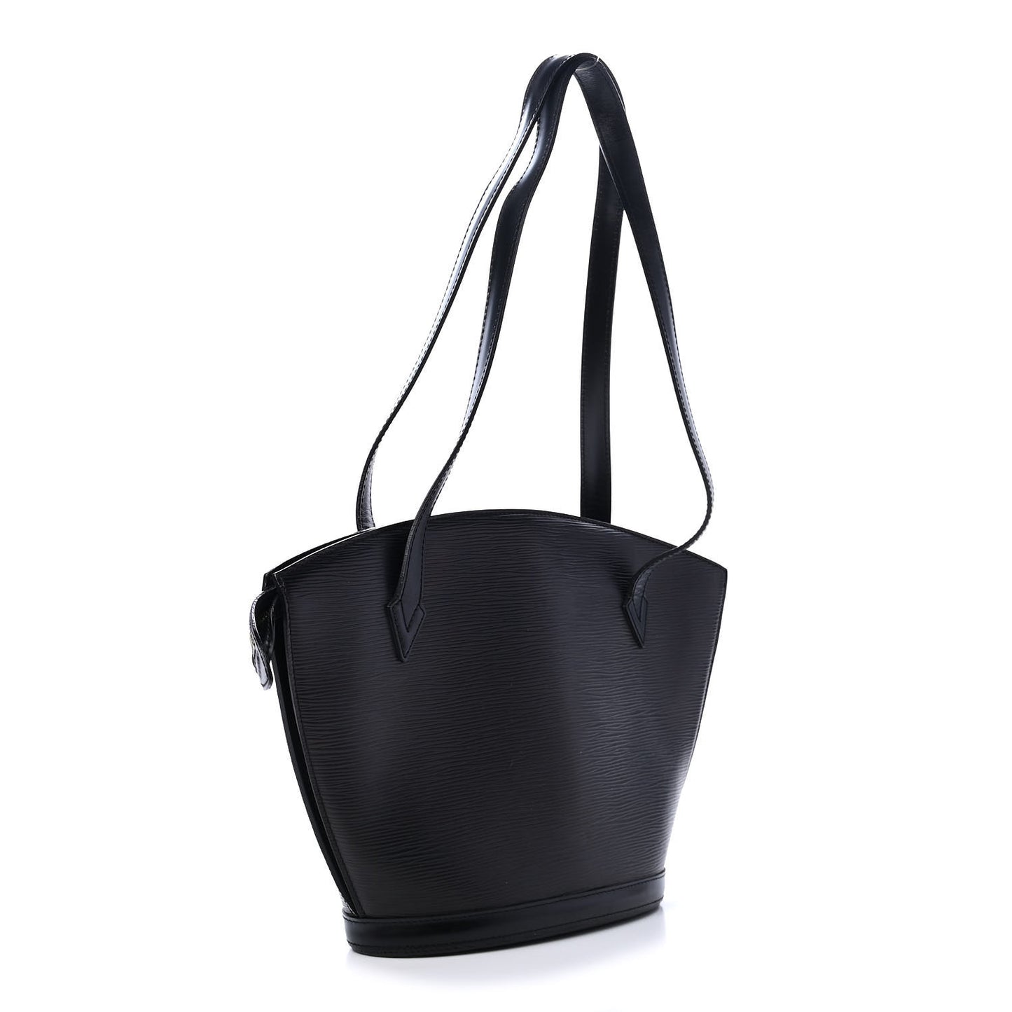 Epi Saint Jacques PM Long Straps Black