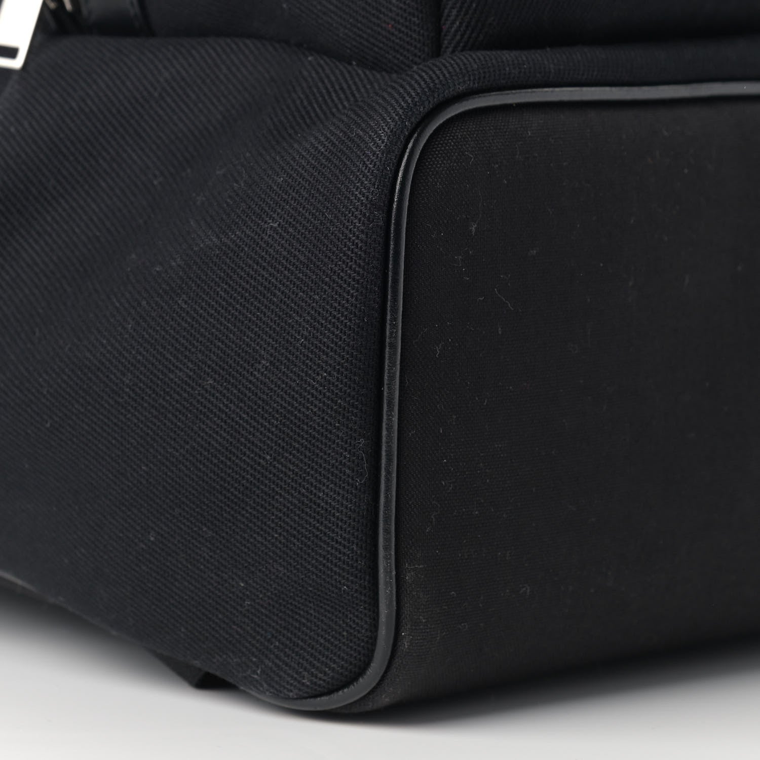 Saint Laurent Canvas Signature Heaven Embroidered Mini City Backpack Black 8 of 11