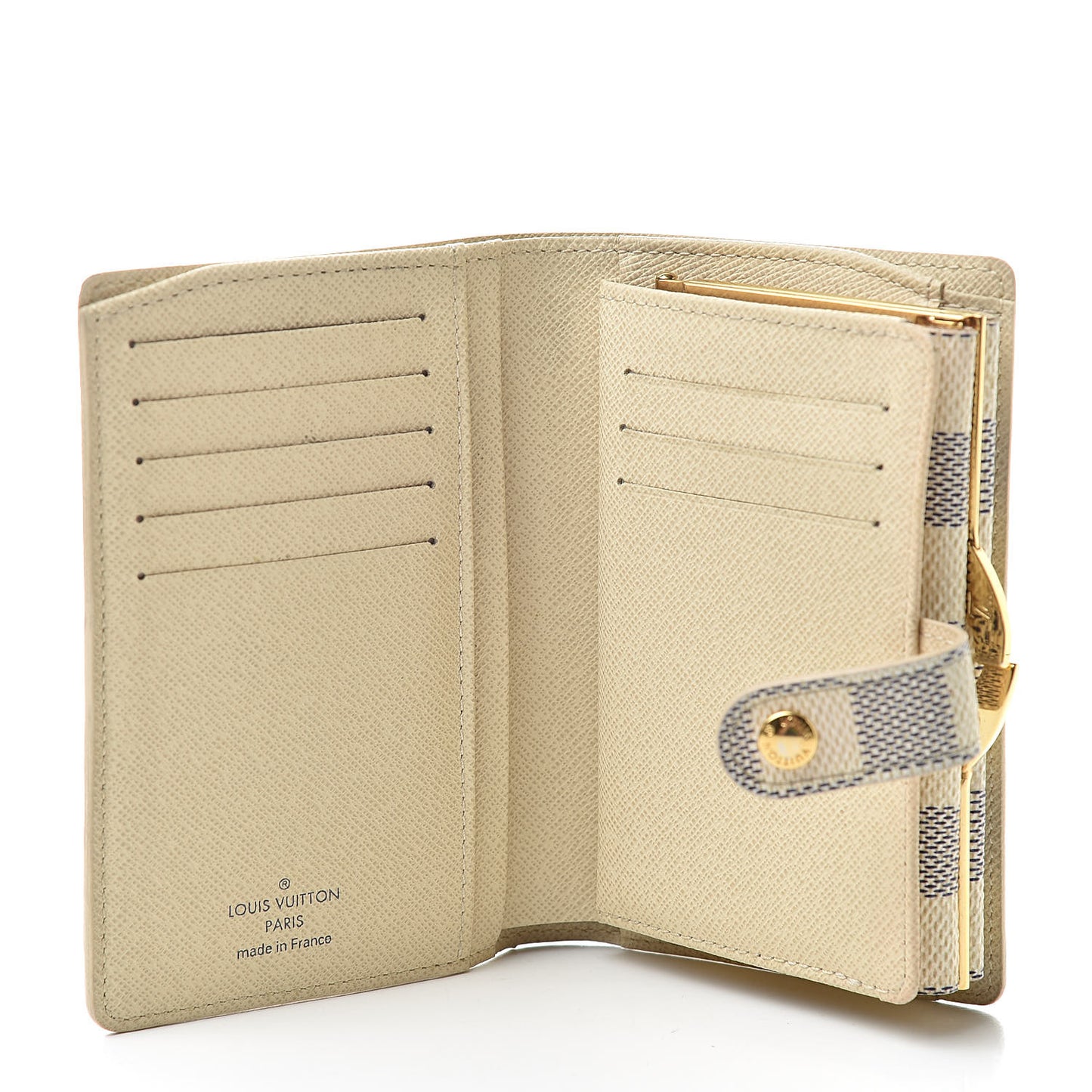Damier Azur French Purse Wallet