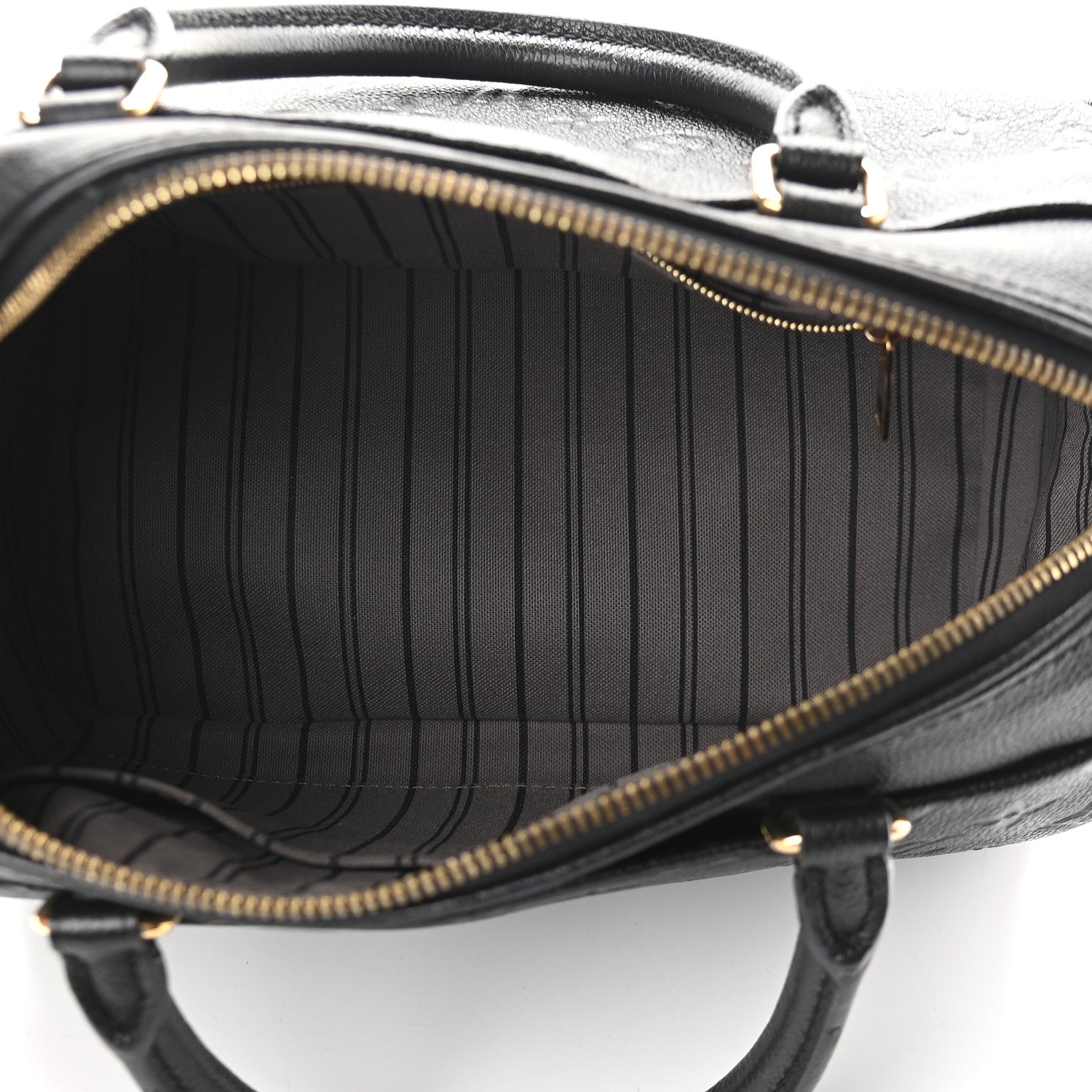 Louis Vuitton Empreinte Speedy Bandouliere 25 NM Black 3 of 13