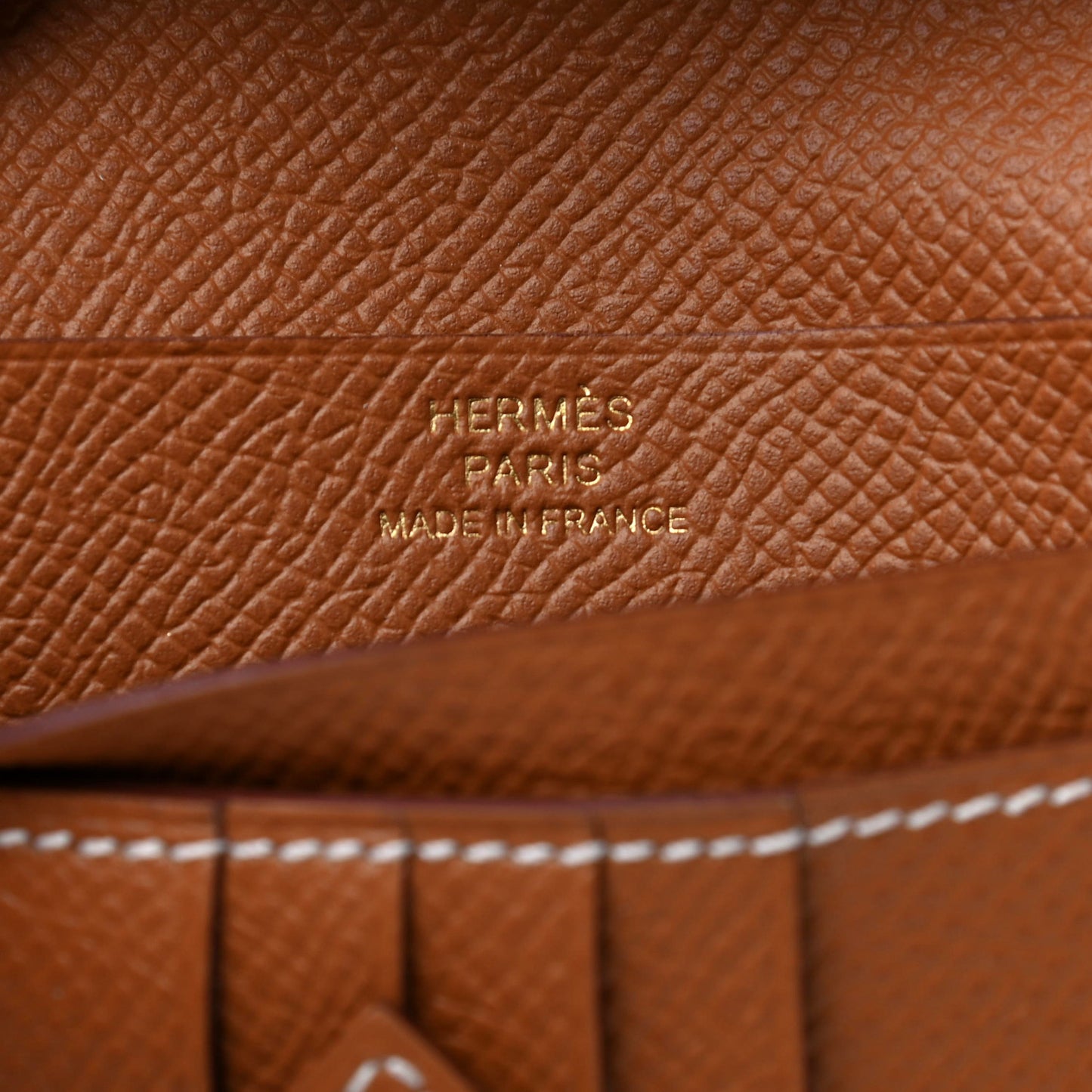 Epsom Bearn Compact Wallet Gold