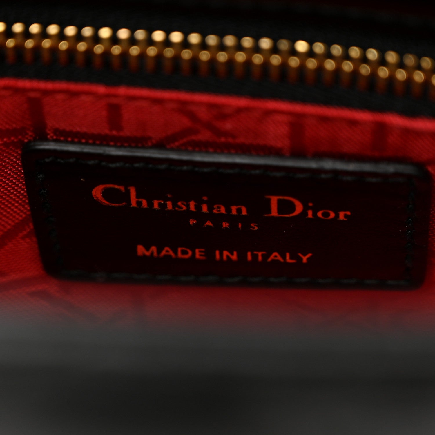 Christian Dior Lambskin Cannage Mini Lady Dior Black 6 of 10