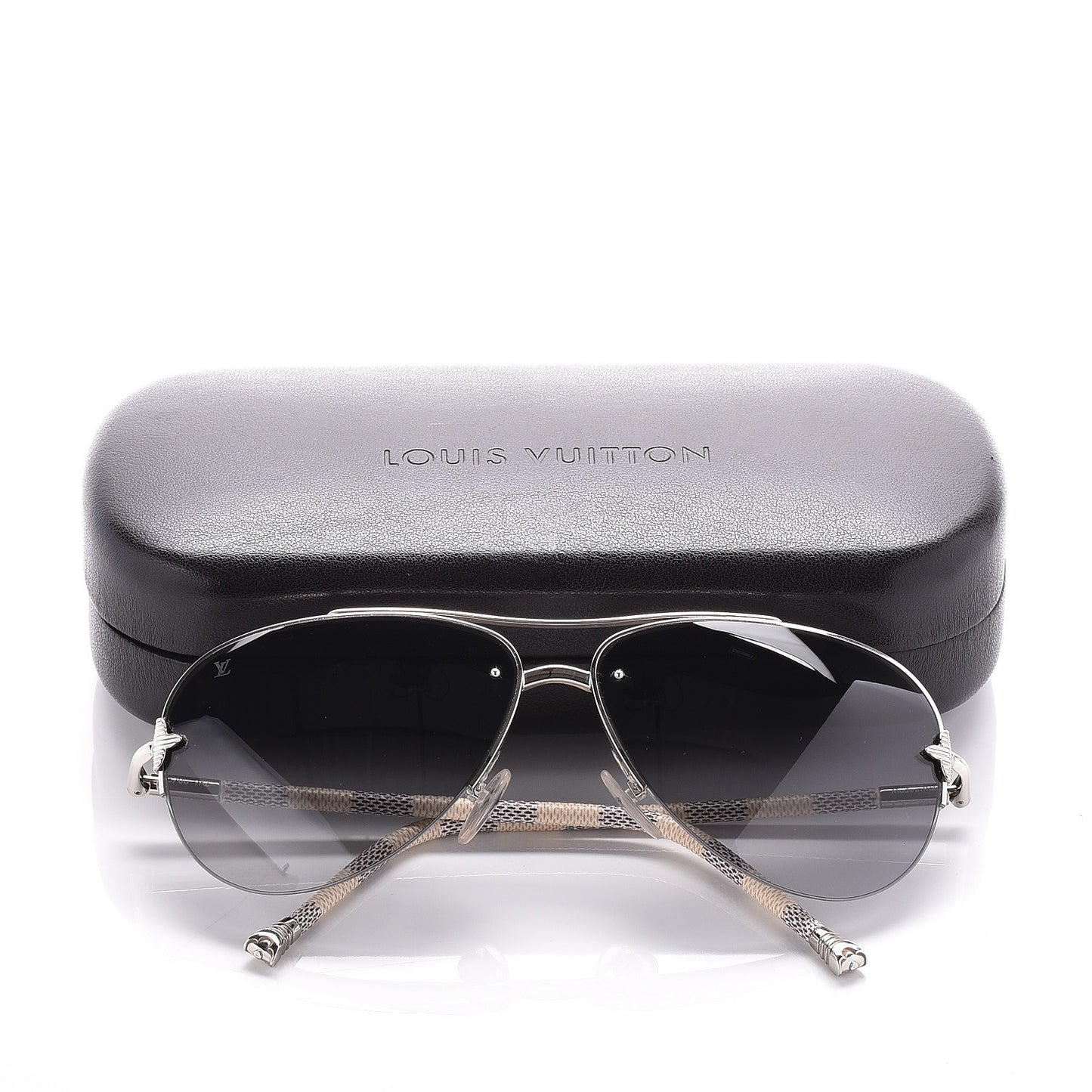 Damier Azur Petite Viola Pilote Aviator Sunglasses Z0570U