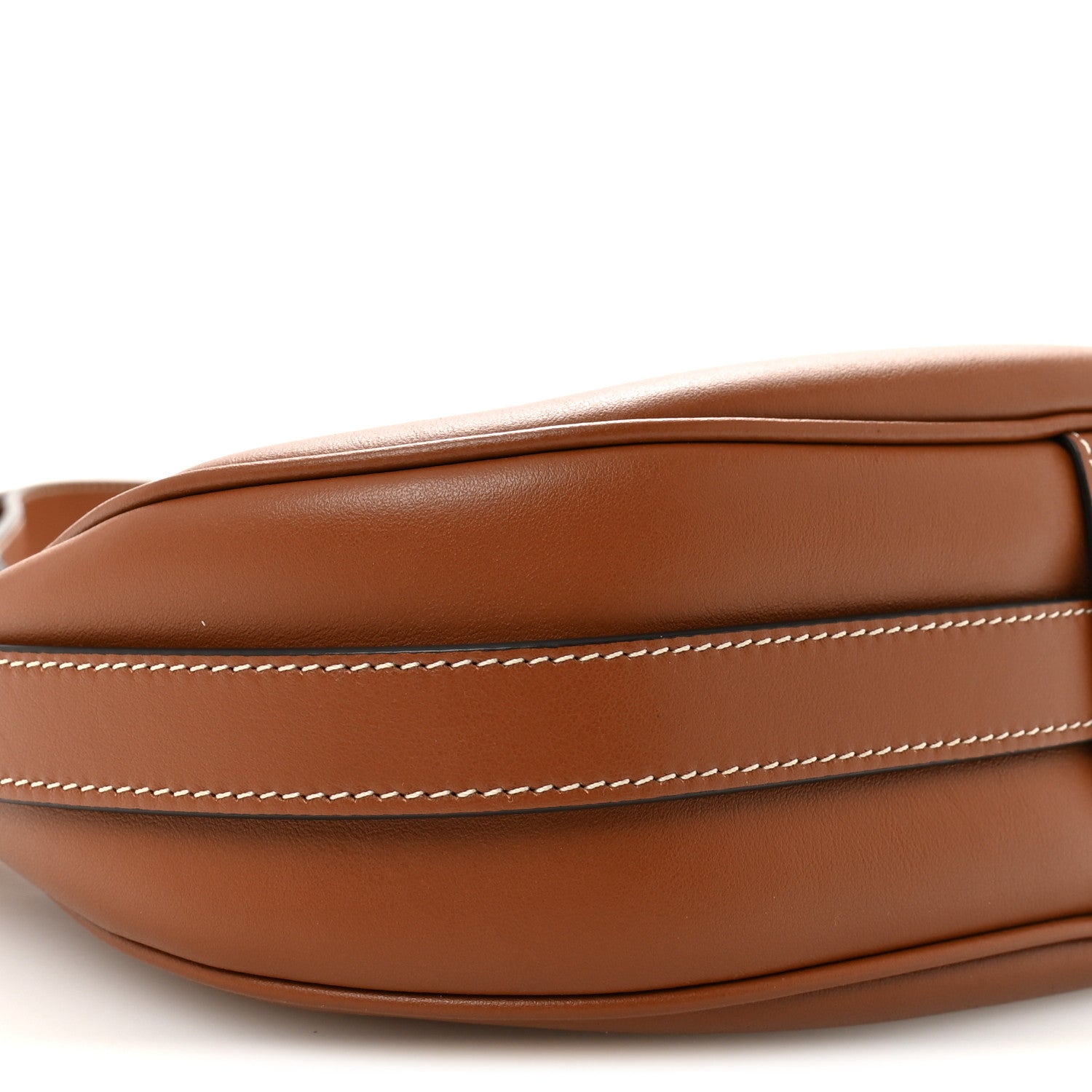 Celine Smooth Calfskin Medium Strap Ava Shoulder Bag Tan 9 of 10