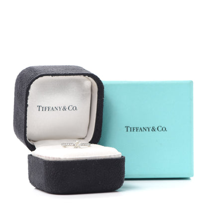 Tiffany Platinum Diamond .40ct Cushion Cut Engagement Ring 44 3 5 of 6