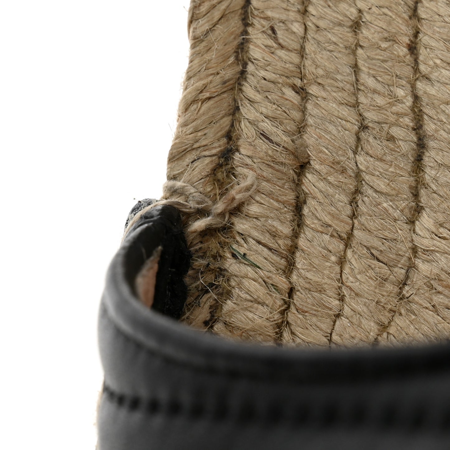 Nappa Matelasse GG Marmont Ankle Wrap Platform 35/120mm Espadrille Wedges 37.5 Black