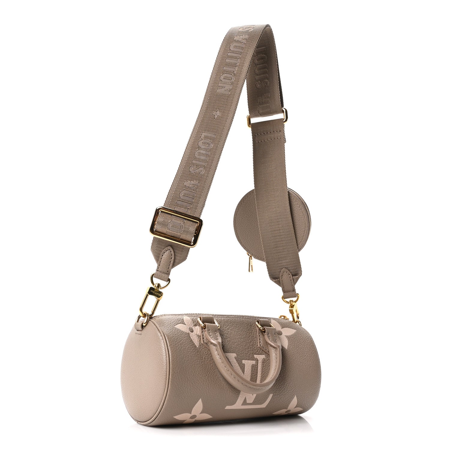 Louis Vuitton Empreinte Monogram Giant Papillon BB Tourterelle Cream 2 of 9
