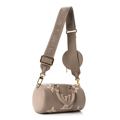 Louis Vuitton Empreinte Monogram Giant Papillon BB Tourterelle Cream 2 of 9