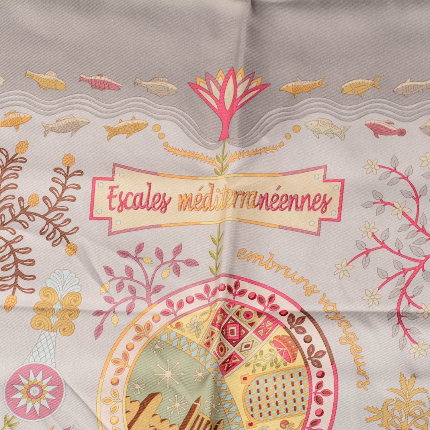 Hermes Silk Escales Méditerranéennes Scarf 90 3 of 6