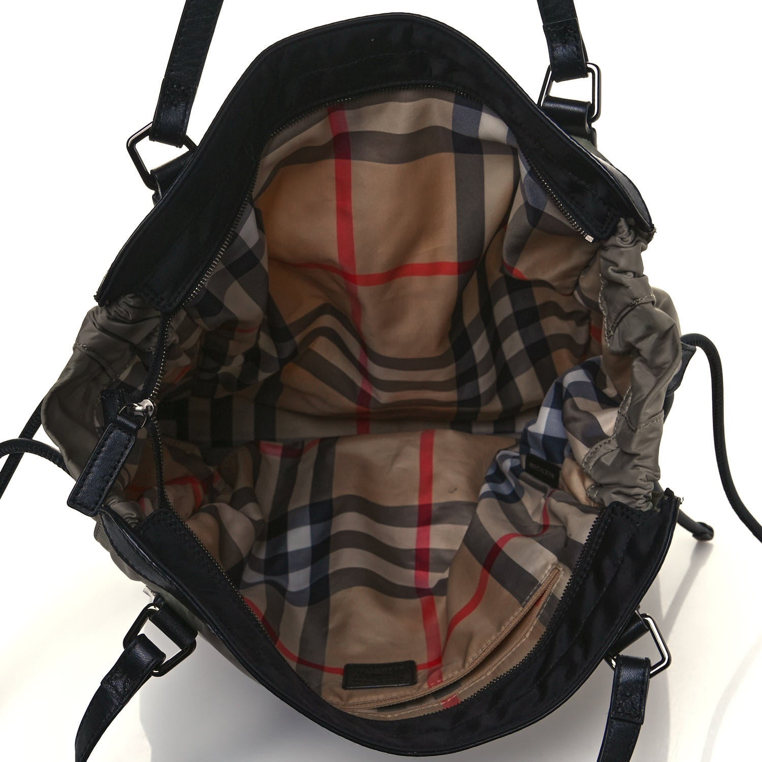 Burberry Nylon Small Buckleigh Packable Tote Birch 5 of 15