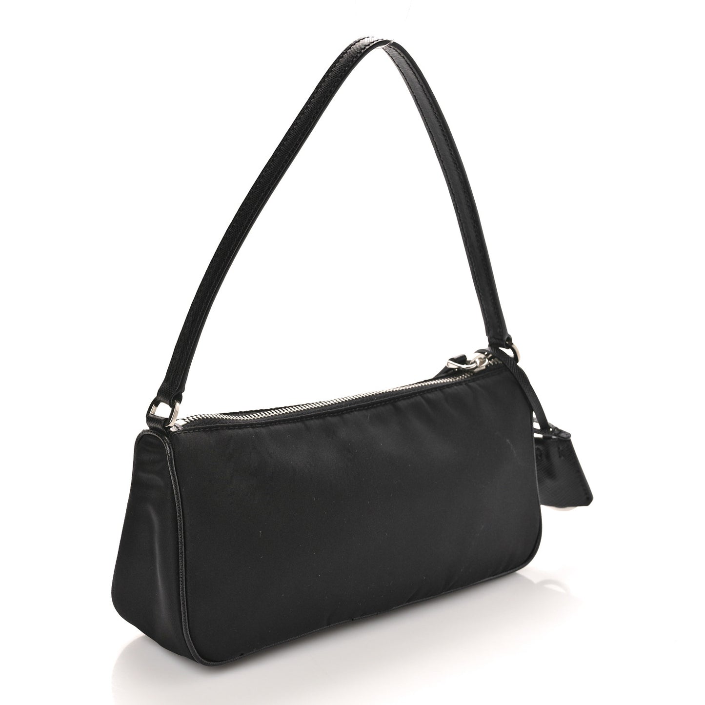 Nylon Saffiano Mini Re-Edition 2005 Bag Black